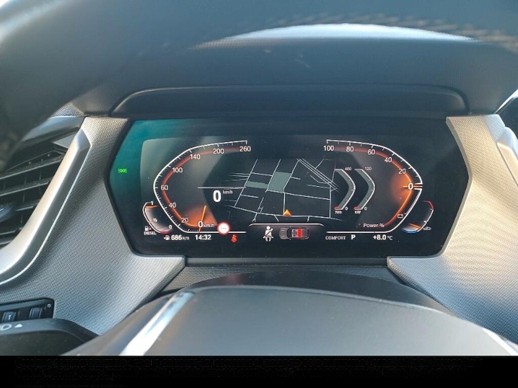 BMW 118D 150CV STEPTRONIC BUSINESS ADVANTAGE ( FARI LED - BMW DIGITAL COCKPIT - TETTO PANORAMICO APR. - NAVI - MIRROR - PDC - CERCHI 17 )