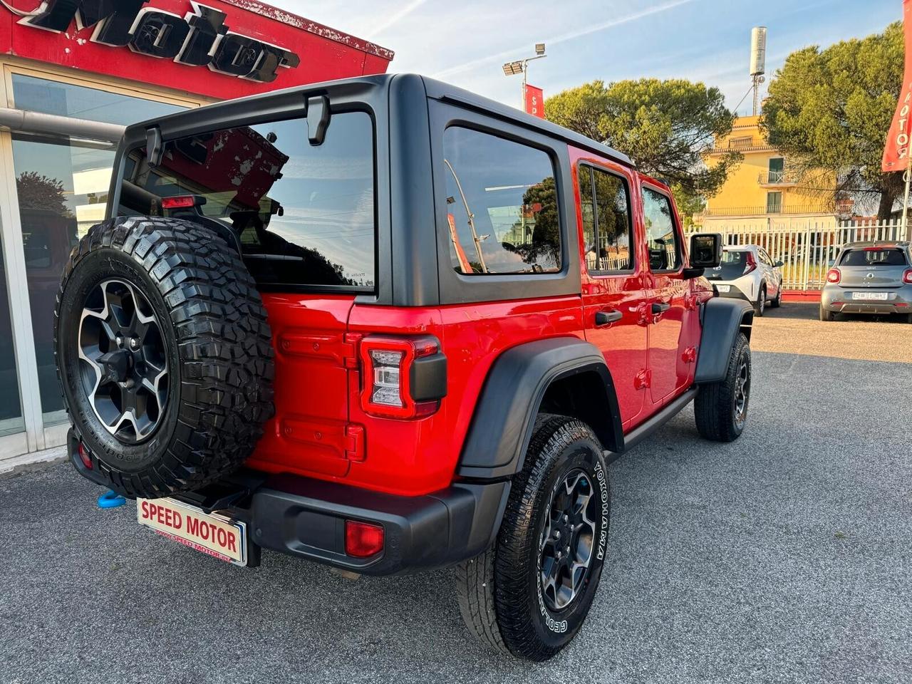 Jeep Wrangler Unlimited 2.0 PHEV ATX 4xe Rubicon, FULL LED, RETROCAMERA