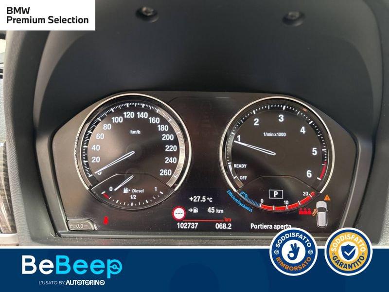 BMW X1 XDRIVE18D BUSINESS ADVANTAGE AUTO