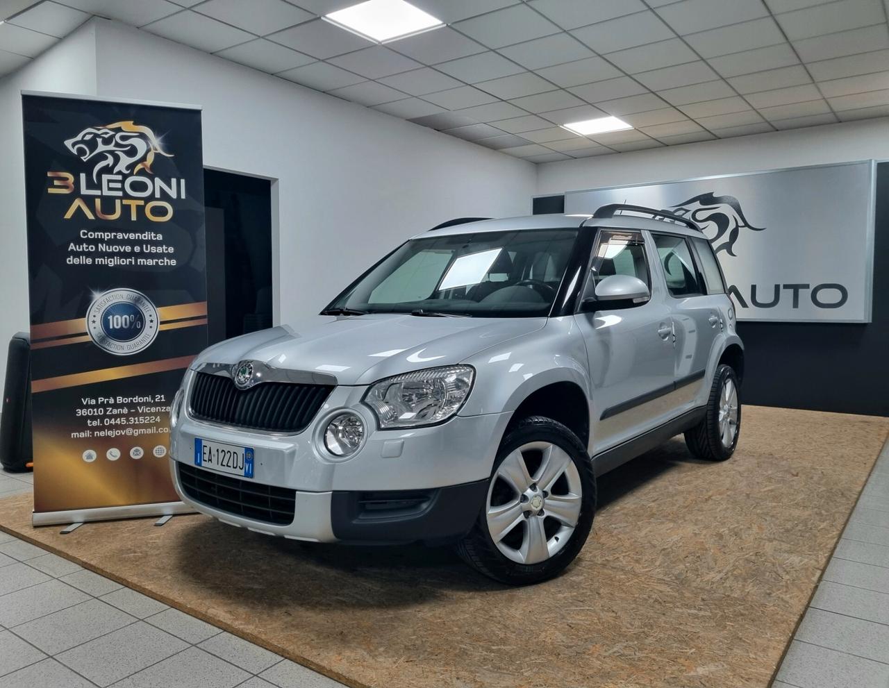 SKODA YETI 1.2 TSI 105CV EXPERIENCE NEOPATENTATI
