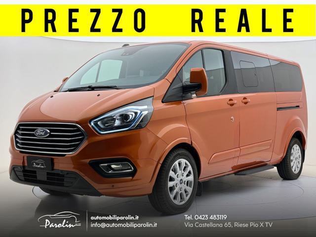 FORD Tourneo Custom 320 2.0TDCi 130CV aut Passo Lungo Titanium +IVA 8p