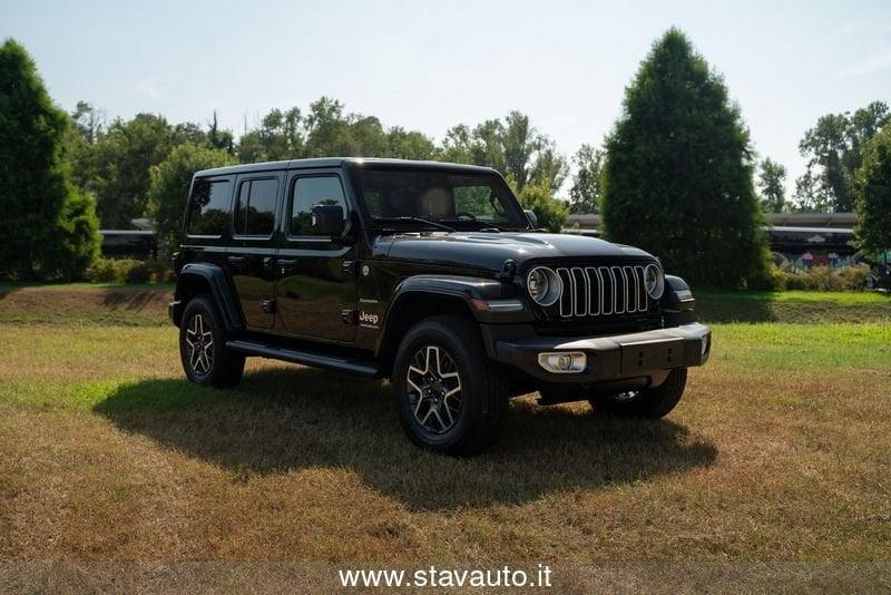 Jeep Wrangler MY24 2.0 Turbo Sahara - BENZINA - Nuovo - OFFERTA 10.000 € DI SCONTO SUL LISTINO