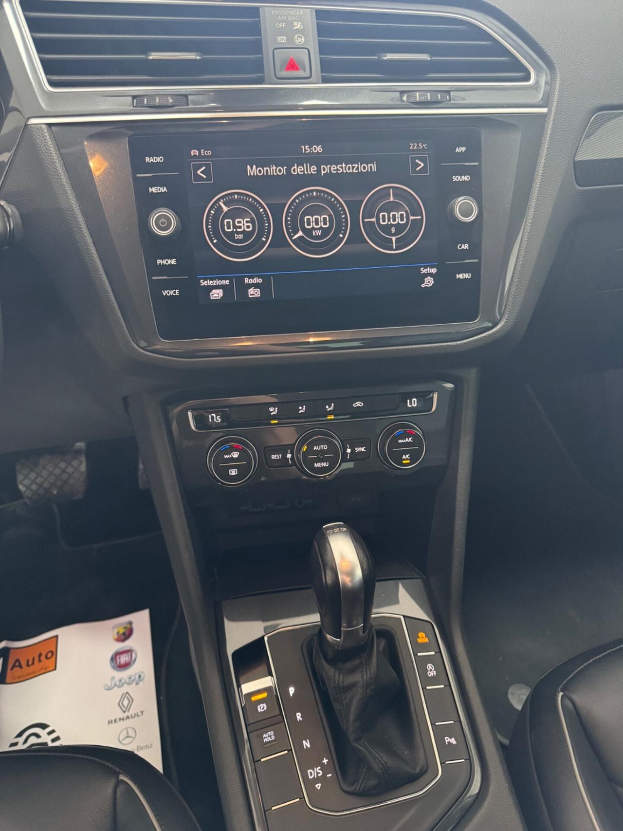 Volkswagen Tiguan 2.0 TDI DSG R line 2018 unico proprietario