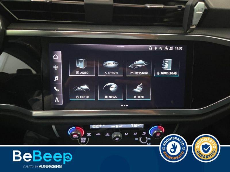 Audi Q3 SPORTBACK 40 2.0 TFSI S LINE EDITION QUATTRO S-