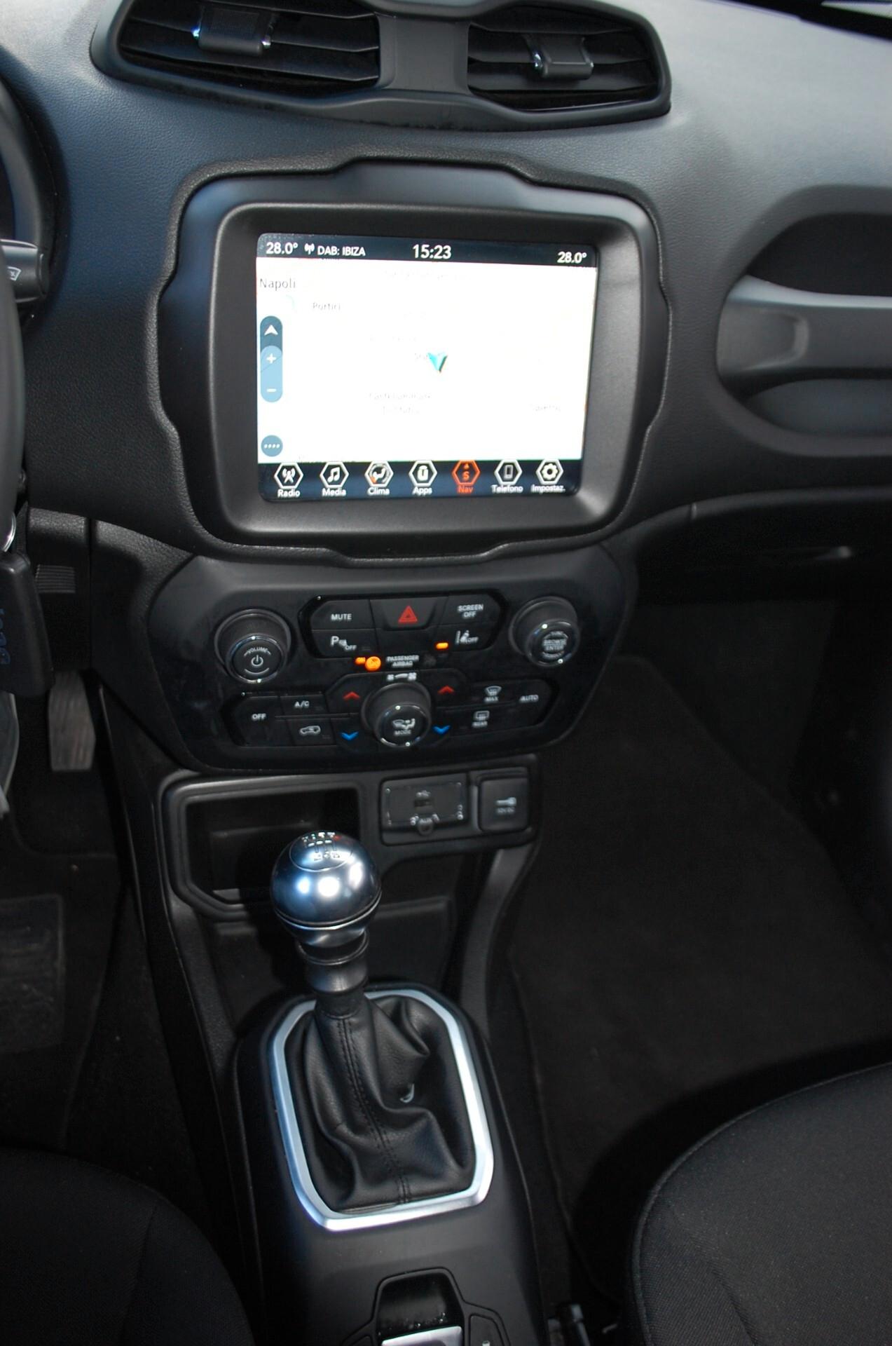 Jeep Renegade 1.6 mjt Longitude 2wd 130CV Uff Italy Navi USB Leg