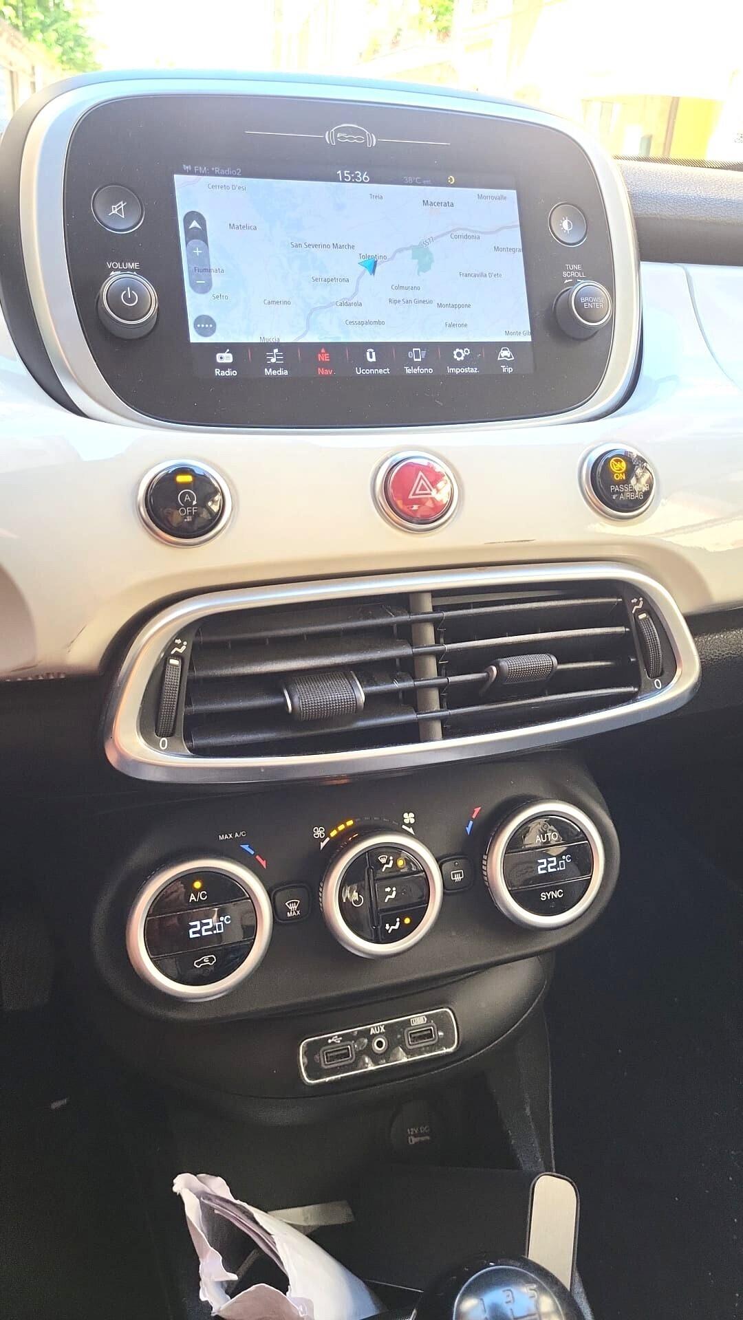 FIAT 500X 1,3 M.JET-EURO 6B-UNICA PROPR-NAVI-TELEC