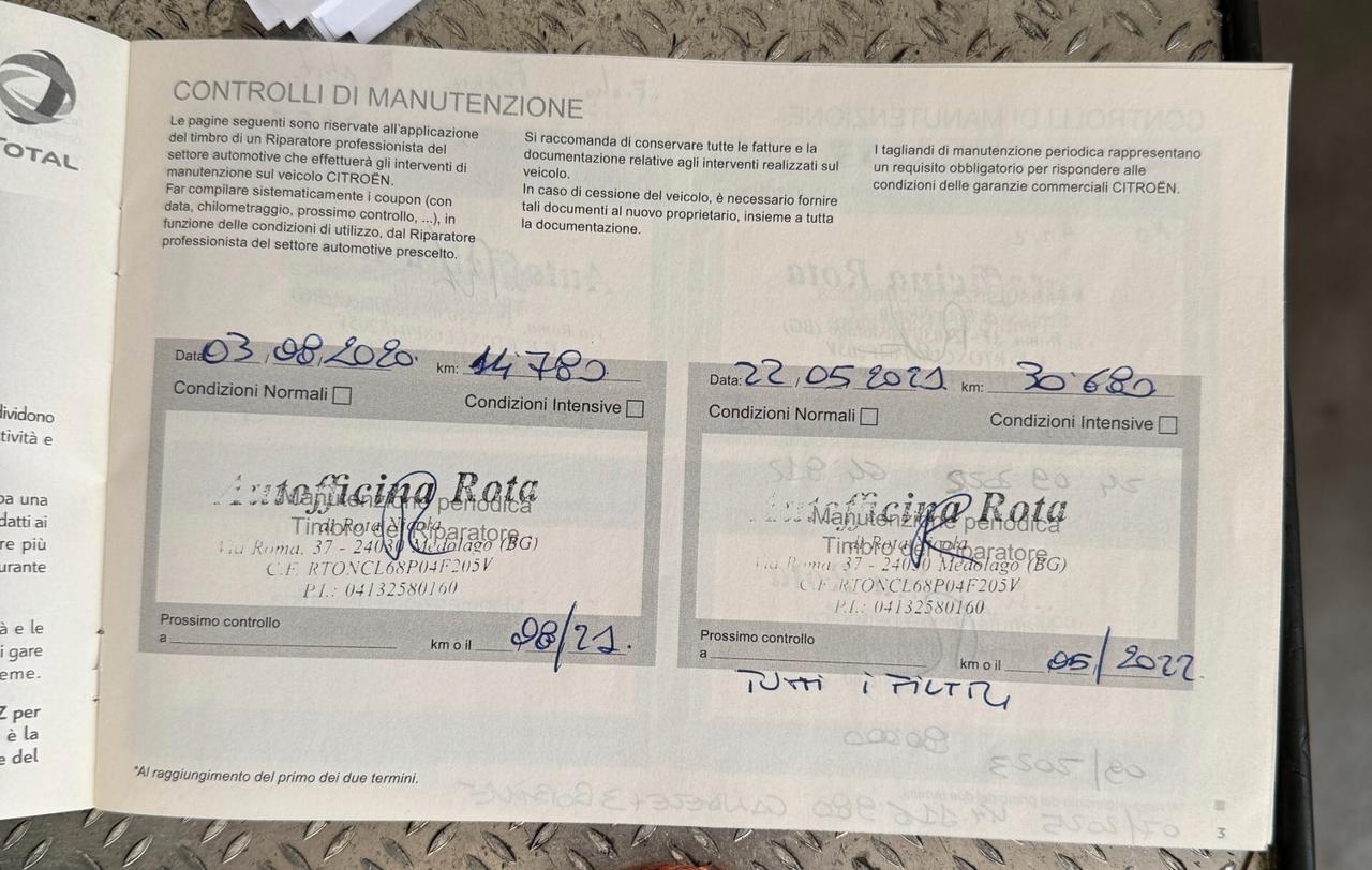 Citroen C3 1.2 61kW S&S Uptown *TAGLIANDI Certificati* Unico proprietario