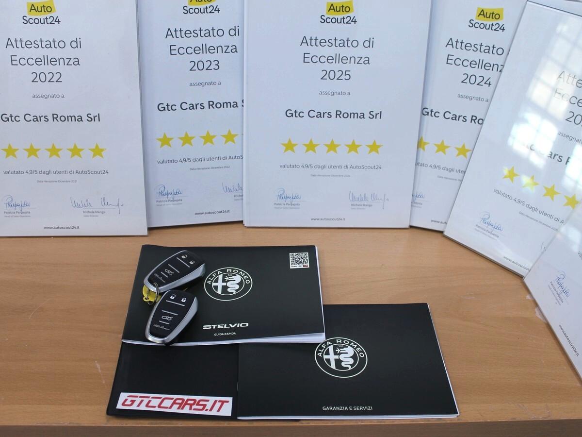 Alfa Romeo Stelvio 2.2 Turbodiesel 160 CV AT8 RWD Sprint PREZZO VERO - UNIPRO IVA DEDUCIBILE