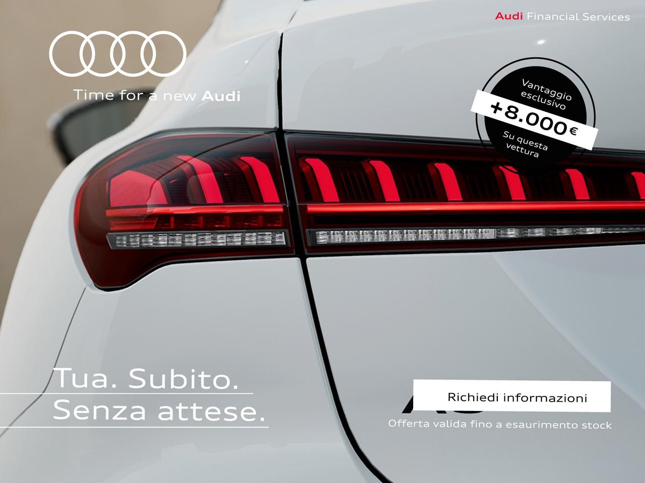 Audi A5 berlina 2.0 tdi mhev+ s line edition 204cv s-tronic