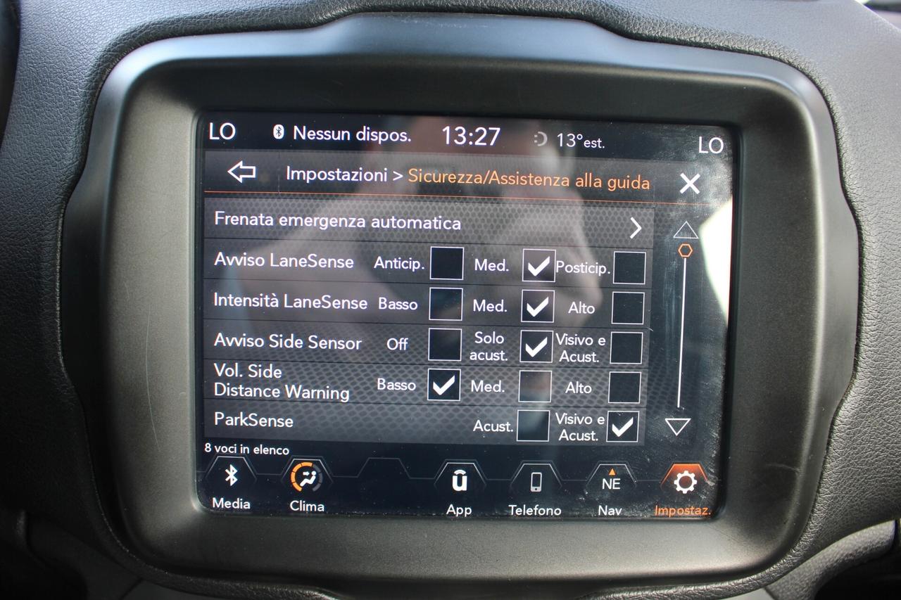 RENEGADE 1.4- 140cv*PREZZO VERO* LIMITED -KM CERTI - GARANZIA 12 MESI