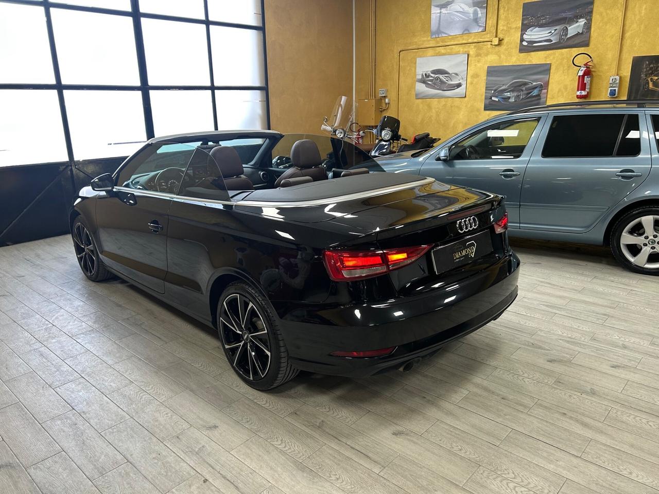 AUDI A3 CABRIO 1.6 Tdi 110 cv “NAVI/PELLE/18”-2016