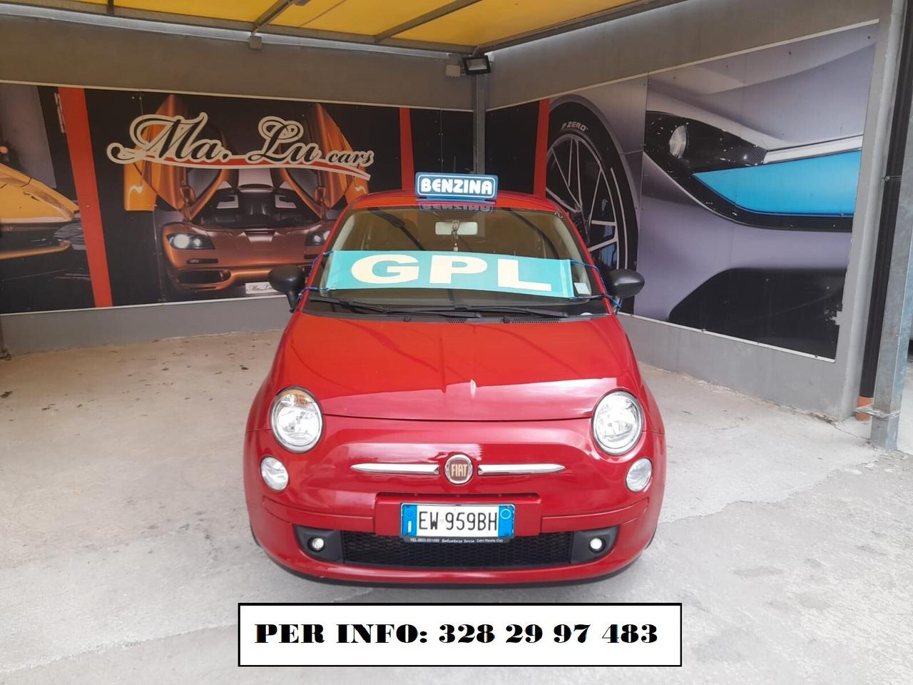 Fiat 500 1.2cc gpl 12 mesi garanzia-2014