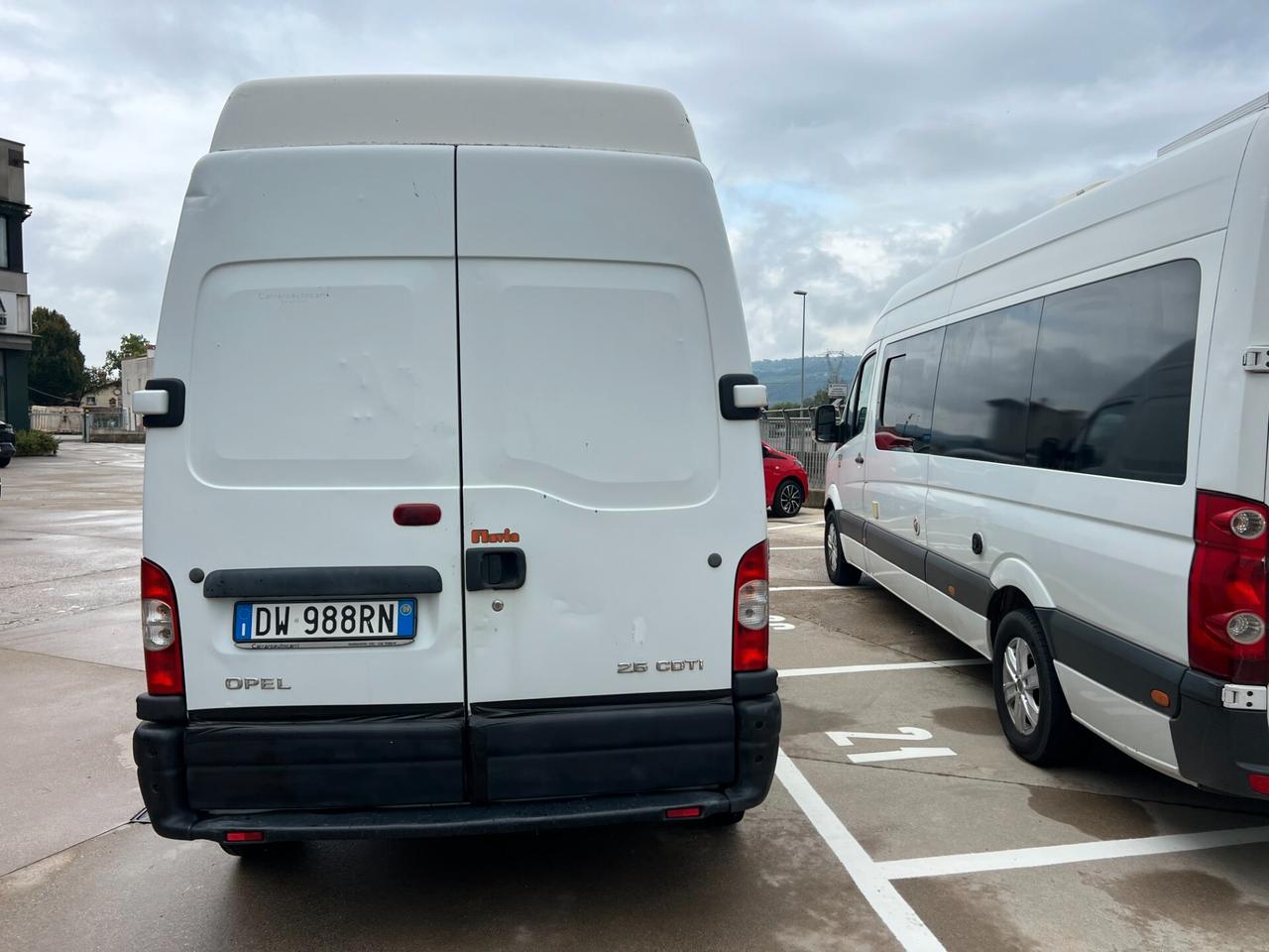 Opel Movano passo lungo tetto alto