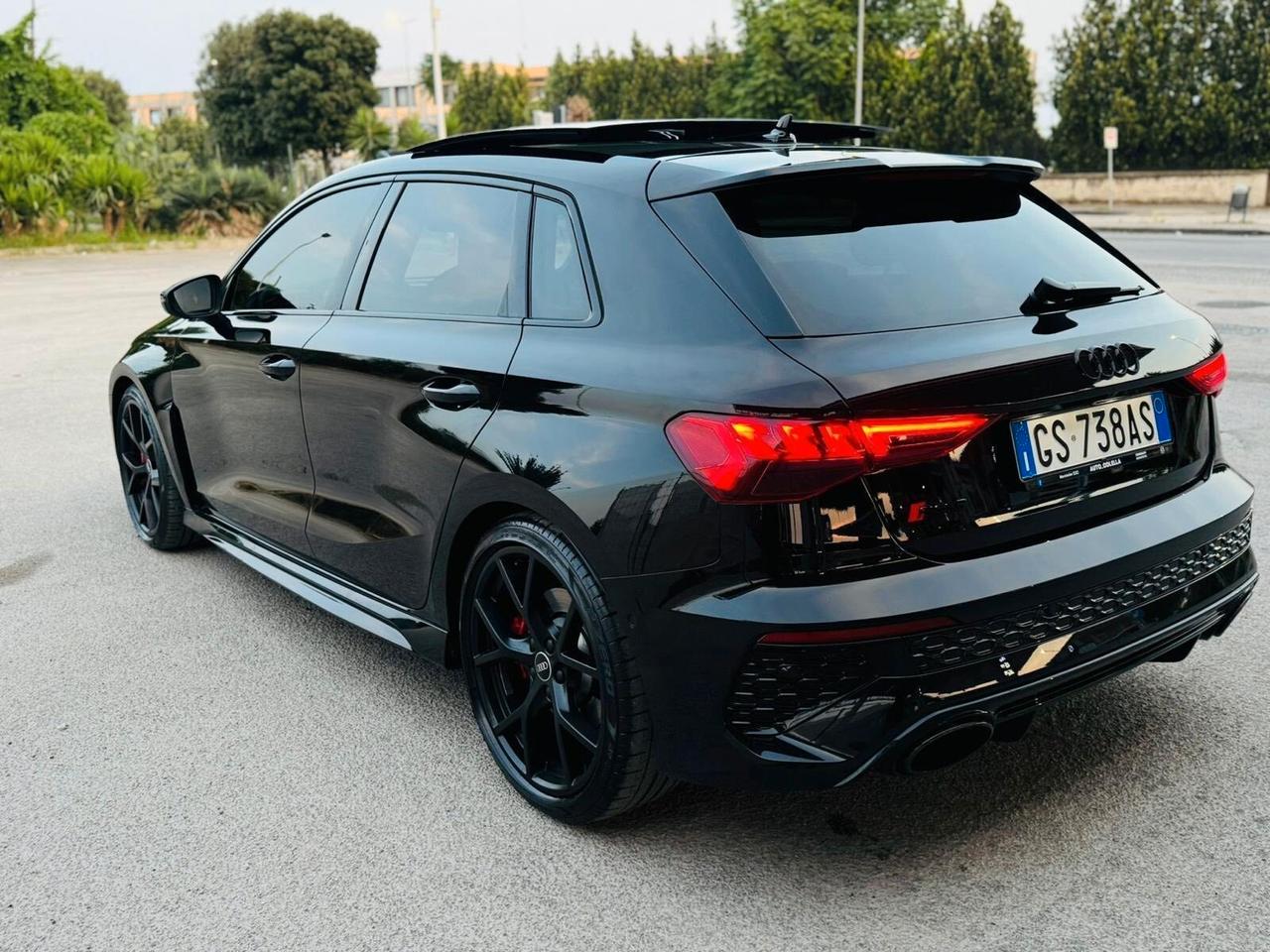 Audi RS3 TOTAL BLACK TETTO APRIBILE PERMUTE 3336121884
