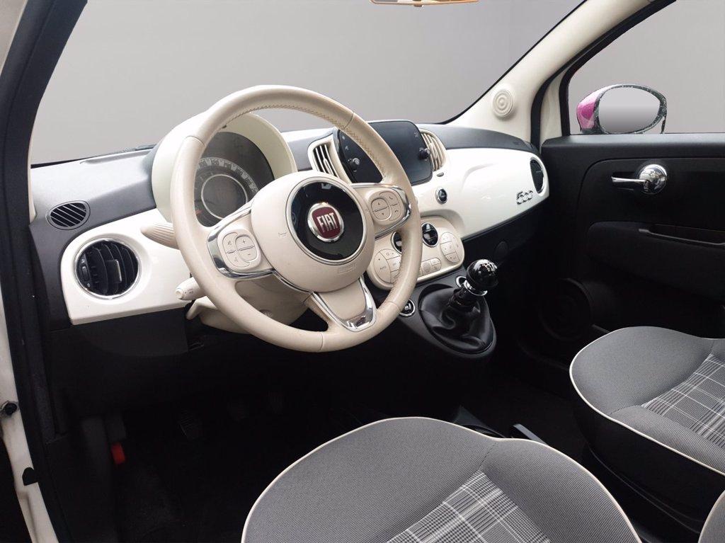 FIAT 500 1.2 lounge 69cv del 2019