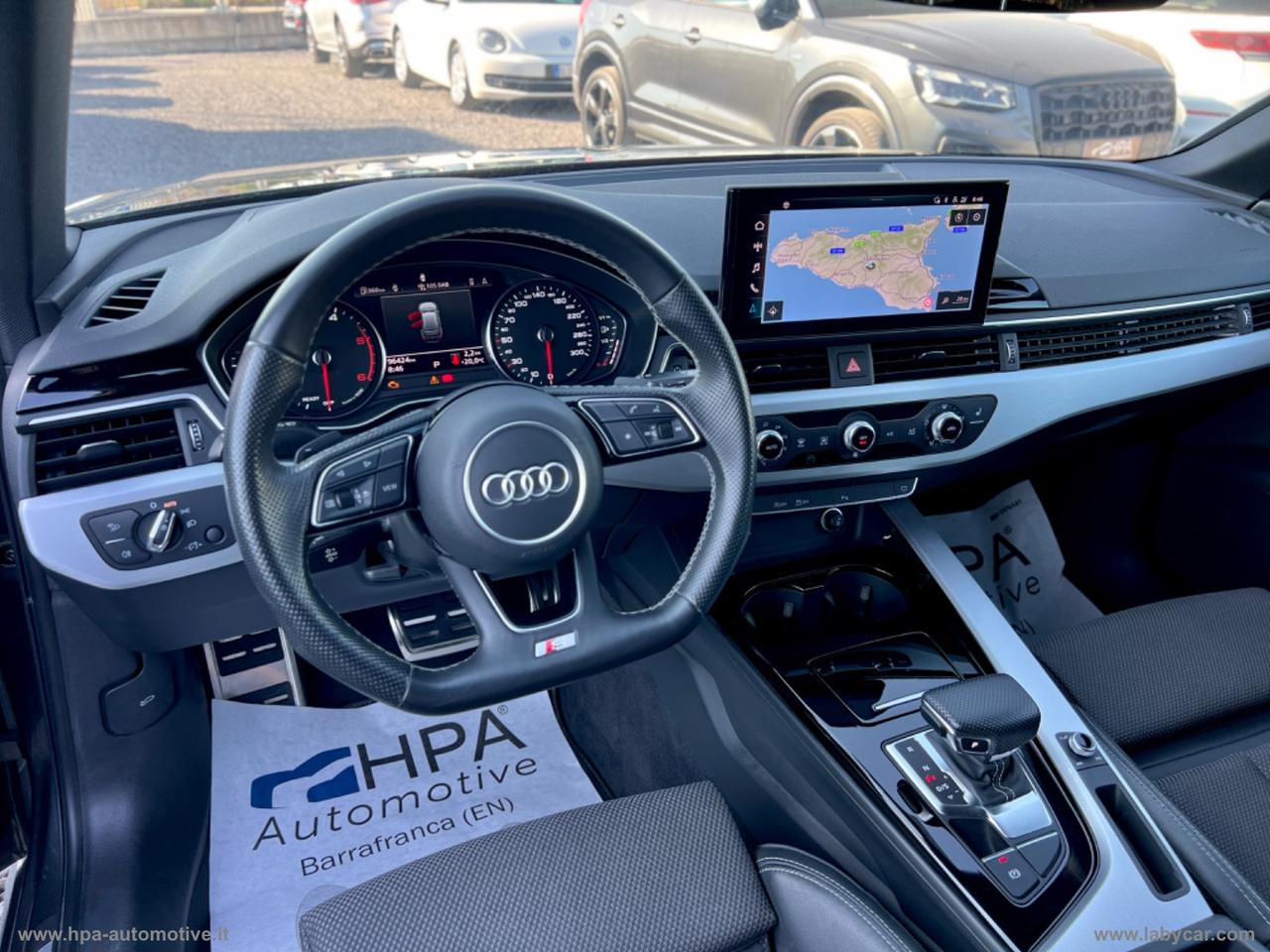 AUDI A4 2.0TDI MILD HYBRID S-tronic S-line LED NAVI PELLE CERCHI 19