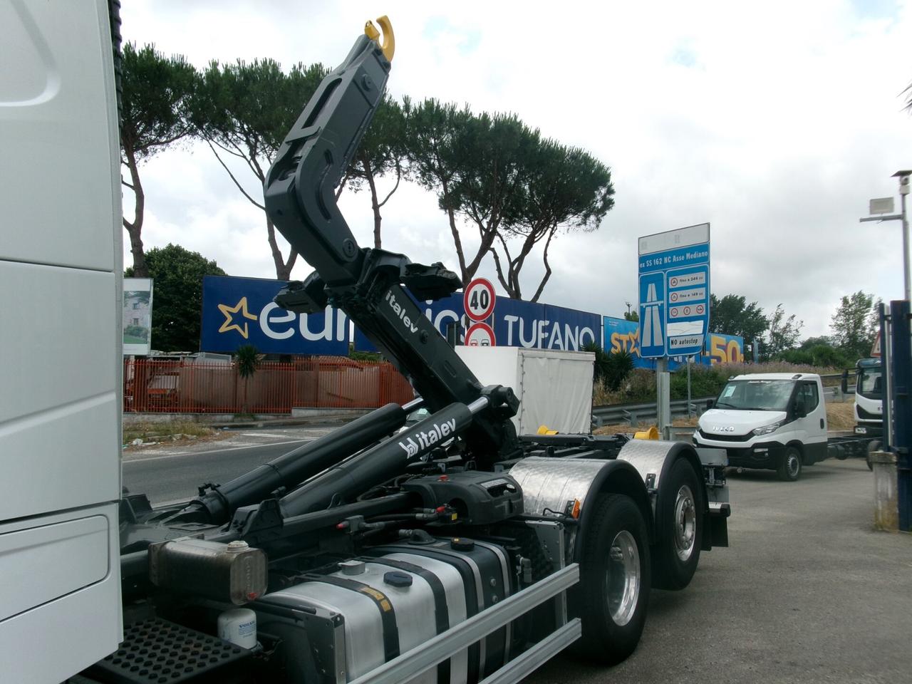 Volvo FH 540CV EURO 6 SCARRABILE ITALEV 26T ADR CASSE DA 6 METRI