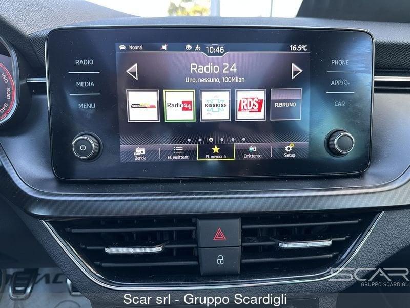 Skoda Kamiq Kamiq 1.0 TSI 110 CV Monte Carlo *PREZZO REALE NON VINCOLATO A FINANZIAMENTO*