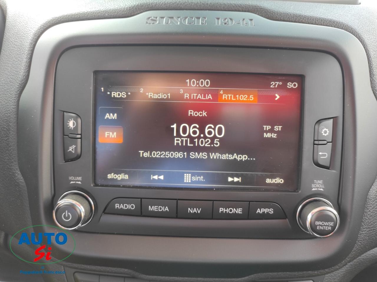 Jeep Renegade 2.0 Mjet - 140cv FULL OPTIONAL 4x4