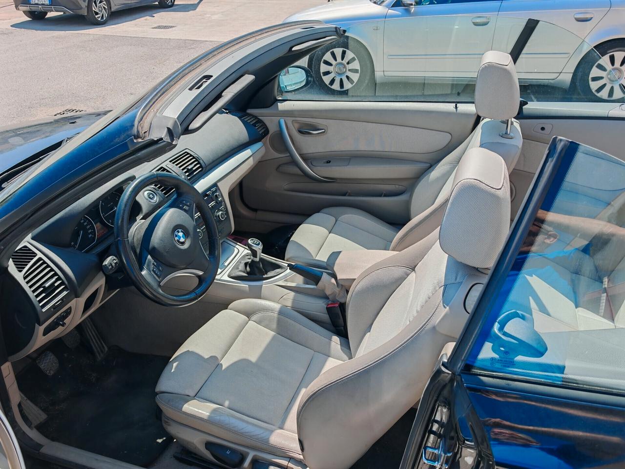 Bmw 120 120d CABRIO FUTURA ,MAI INCIDENTATA