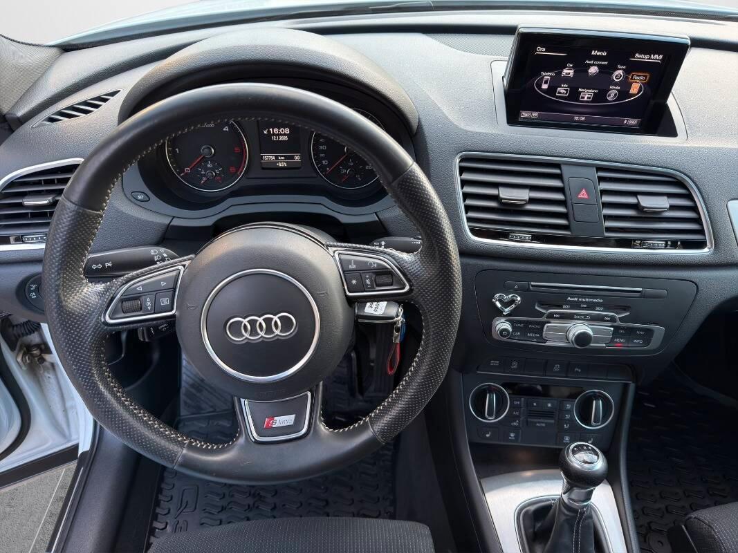 Audi Q3 2.0 tdi 150cv S line Tetto Bose Matrix