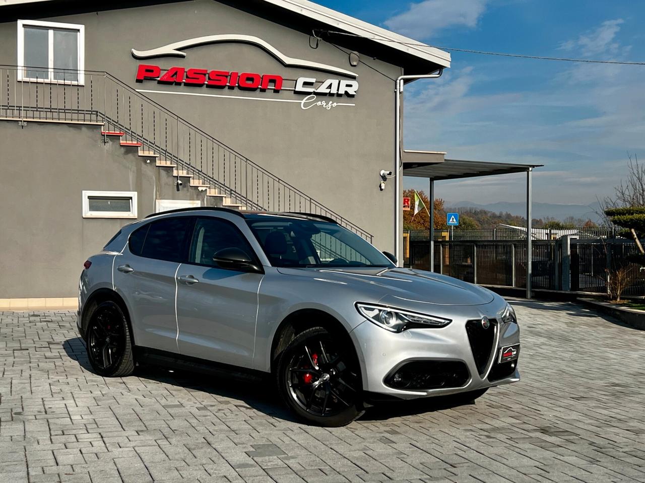 Alfa Romeo Stelvio 2.2 Turbodiesel 210 CV AT8 Q4 B-Tech - TETTO - UNIPRO