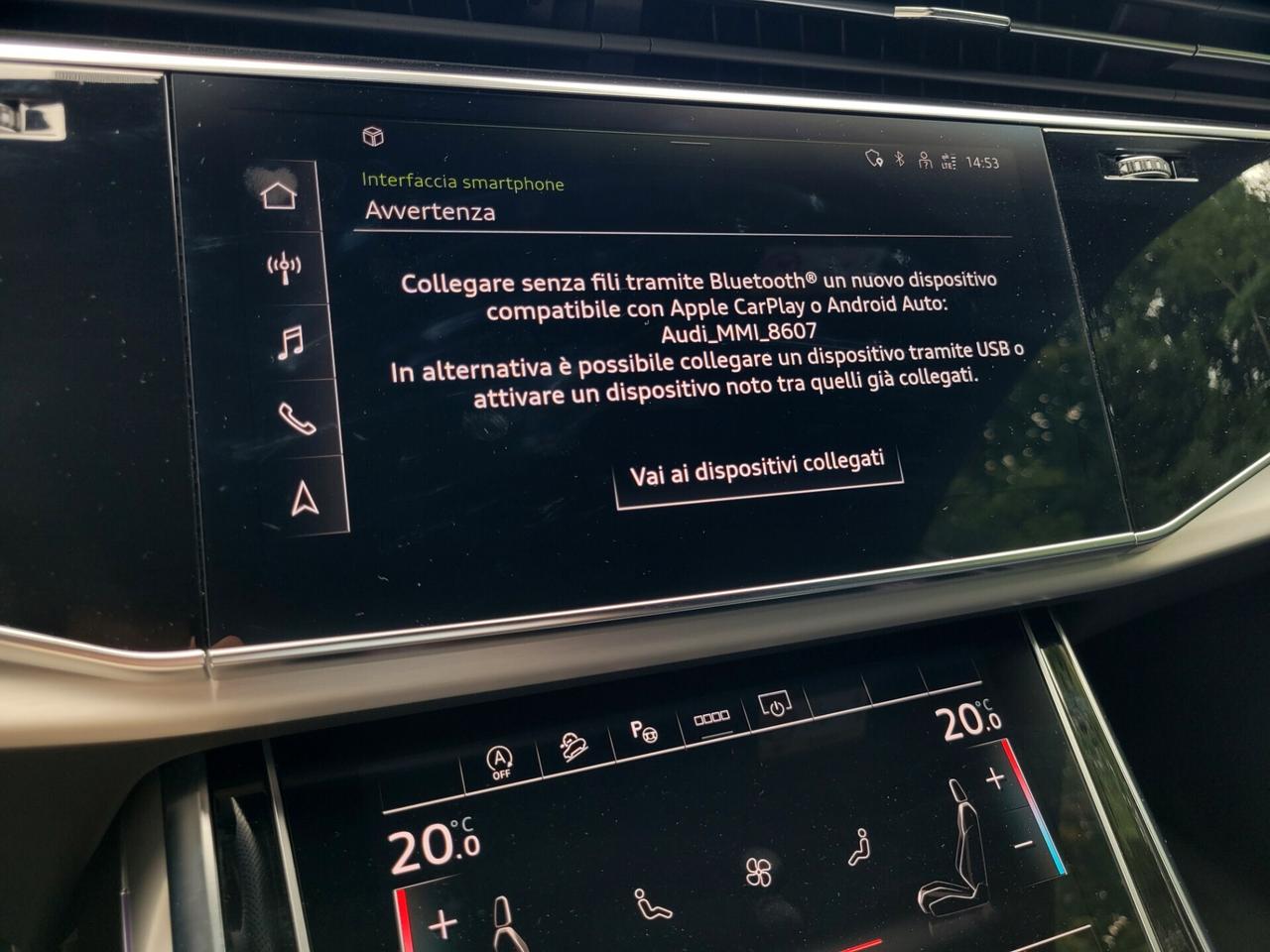Audi Q8 50 TDI QUATTRO S LINE AIR SUSPENSION MATRIX C 22"