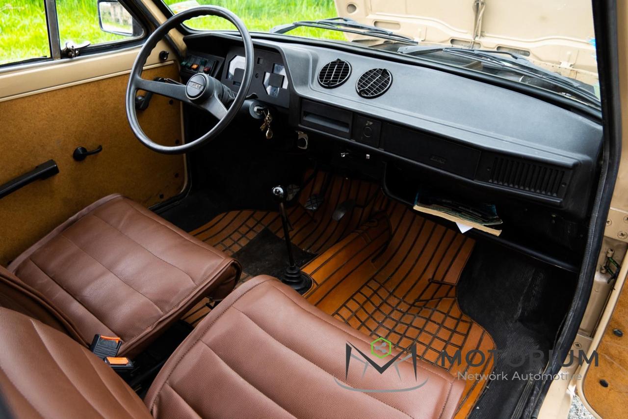 Fiat 127 "RUSTICA" - TARGA NERA ORIGINALE