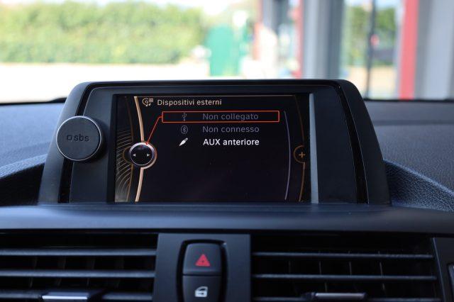 BMW 118 d 5p. Sport Automatica F20 Pelle ROSSA Cartier 18"
