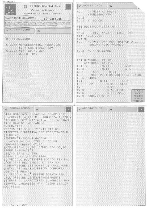 Mercedes B 180 CDI Sport per Commercianti