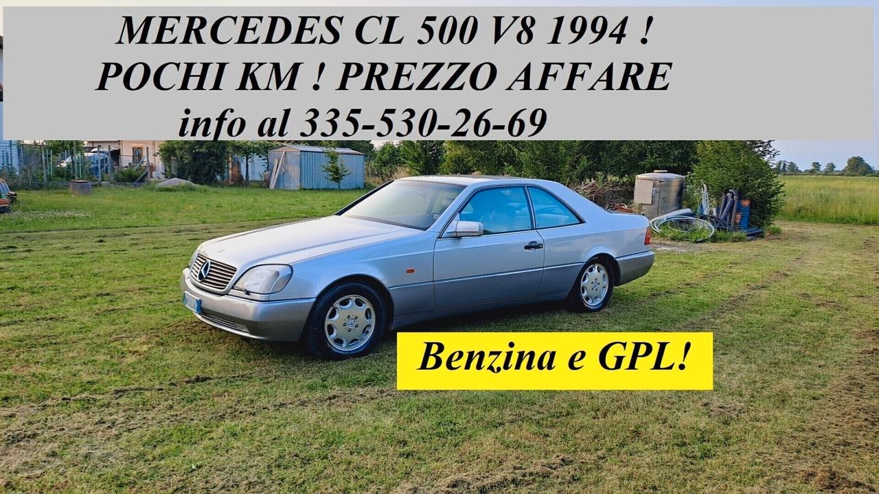 Mercedes-benz 500 CL EPOCA GPL