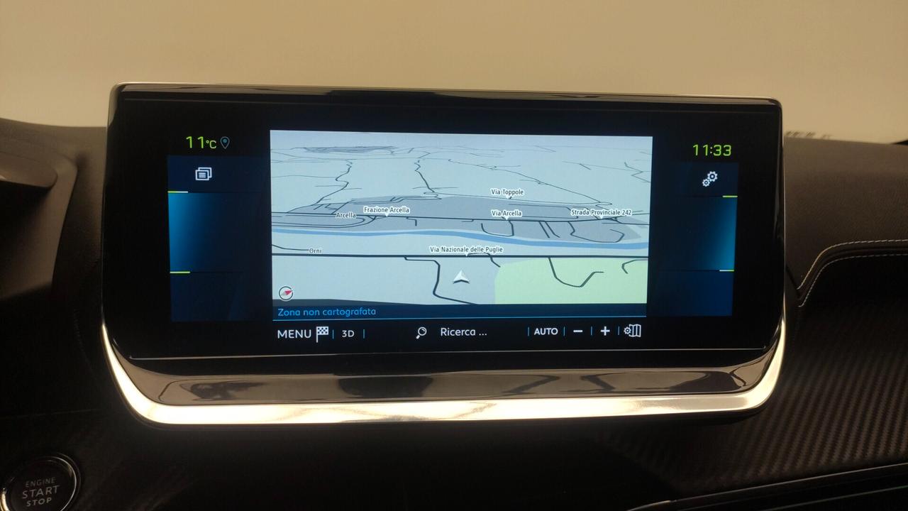 Peugeot 208 motore elettrico 136 CV 5 porte GT