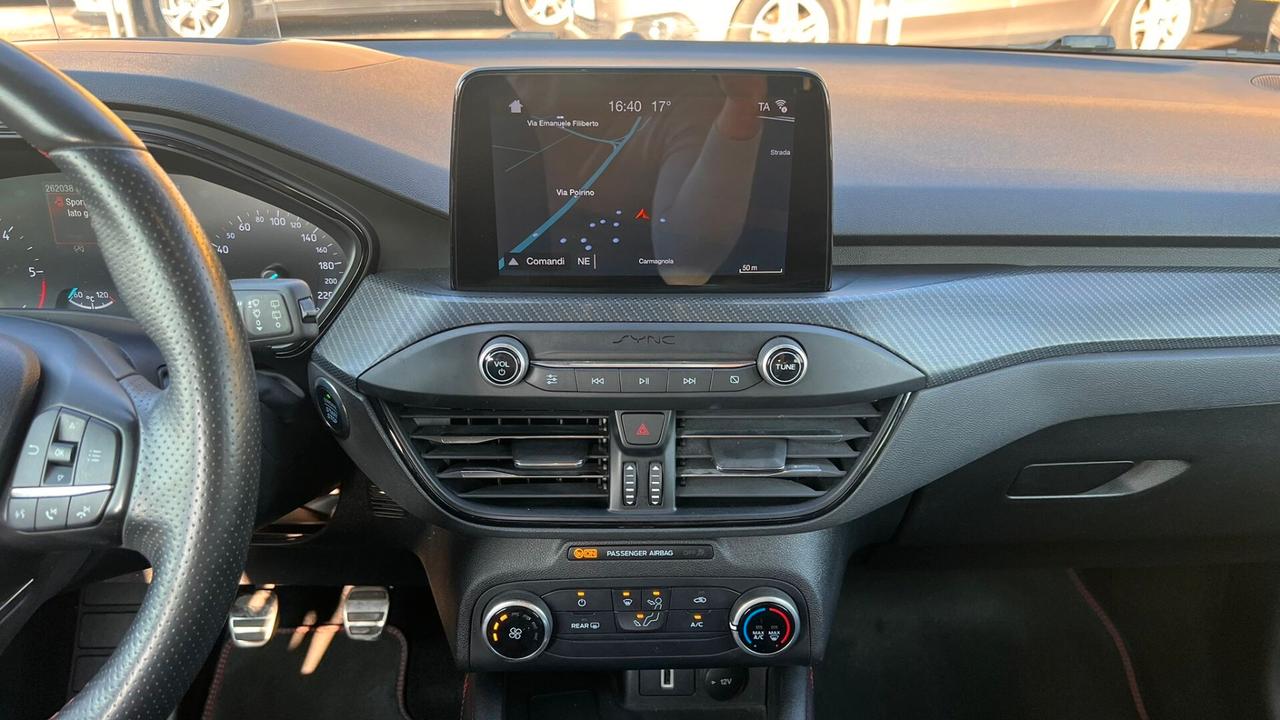 Ford Focus 1.5 TDCi 120 CV Start&Stop ST Line X UNICO PROPRIETARIO