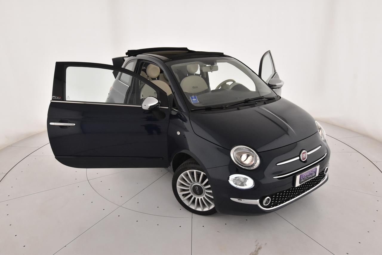 FIAT 500C 1.2 Lounge 69cv NEOPATENTATI+BLUETOOTH