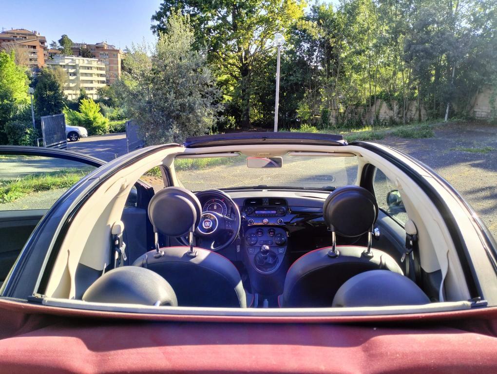 Fiat 500 C 500C Cabrio 1.2 Lounge 69cv my14