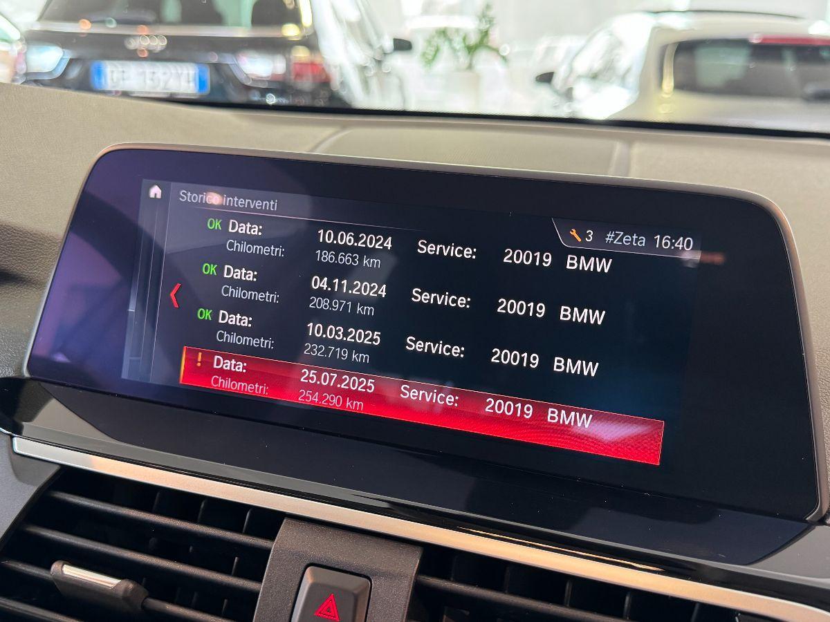 BMW X3 xDrive20d mhev 48V XLINE SERVICE BMW 2021