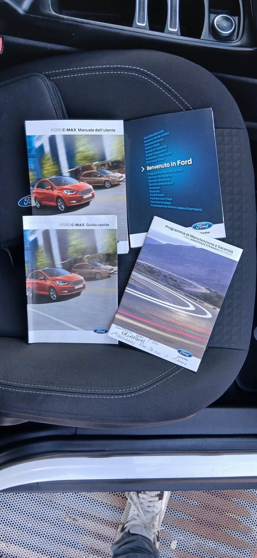 FORD C-MAX 1.5 TDCi 95CV TITANIUM KM. TAGLIANDI CERTIFICATI