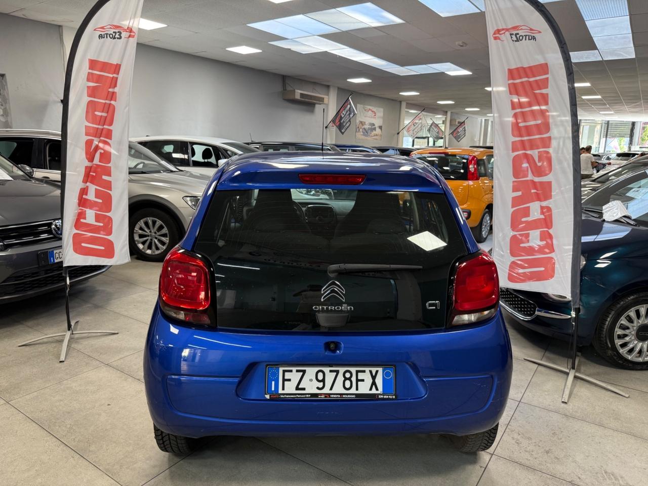 Citroen C1 VTi 72 S&S 5 porte Feel Ok Neopatentati