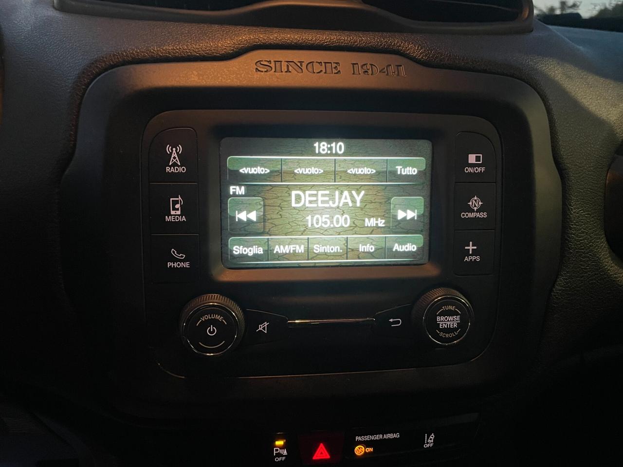 Jeep Renegade 1.6 Mjt 120 CV Longitude DISTRIBUZIONE NUOVA