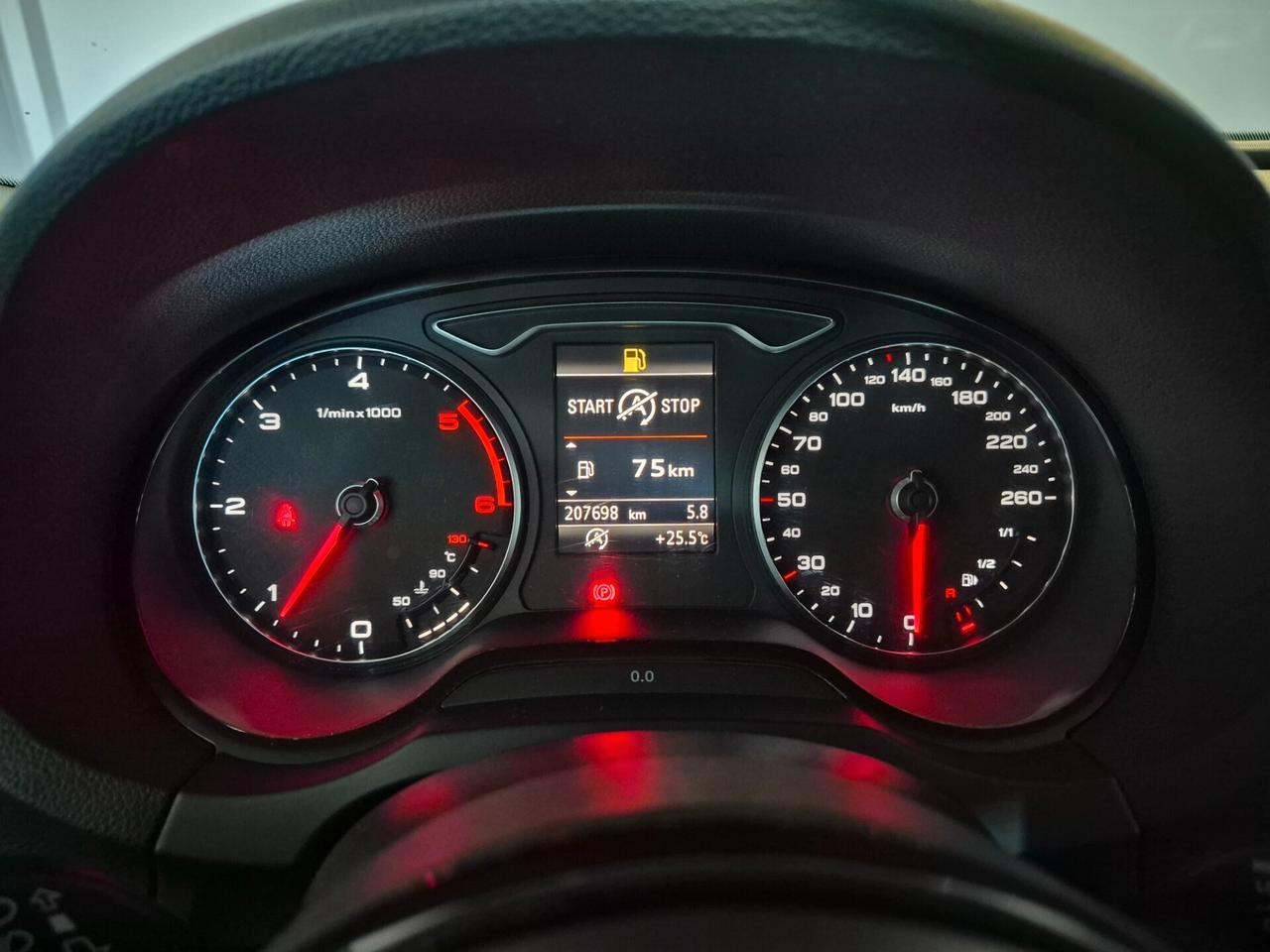 Audi A3 2.0 TDI AMBITION UNIPROPRIETARIO XENO PLUS NAVI AUDI DRIVE SELECT BLUETOOTH C.17 LAVAFARI CRUISE CONTROL