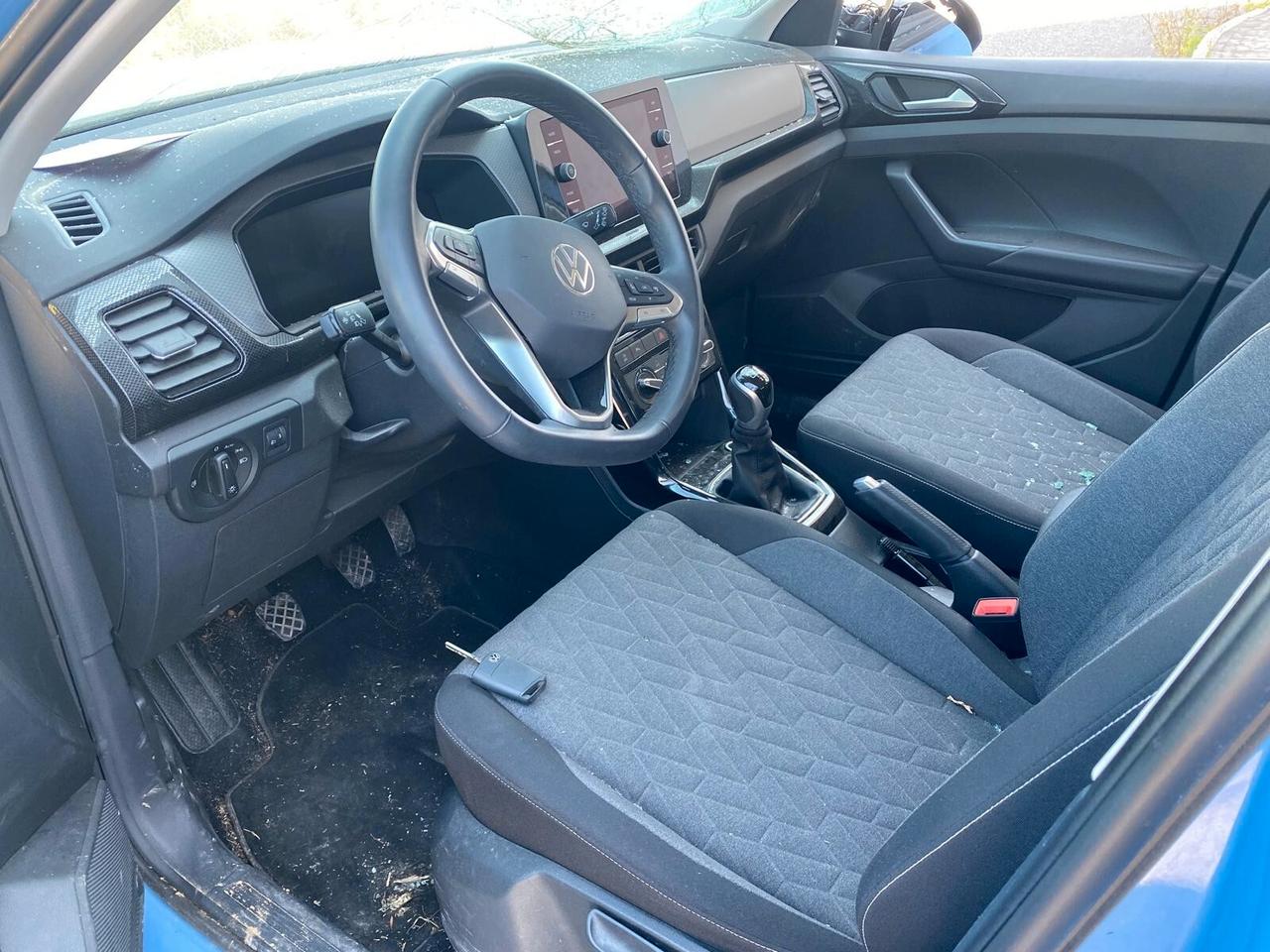 Volkswagen T-Cross 1.0 tsi Life 95cv INCIDENTATA