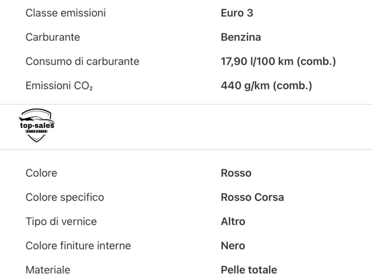 Ferrari 360 Modena F1 Perfetta ASI 400CV