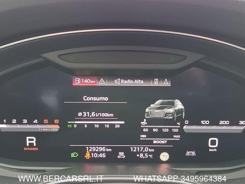 Audi A6 S6 Avant 3.0 TDI quattro tiptronic*TETTO*SEDILI RISCALDATI*PDC*TELECAMERA*PROIETTORI MATRIX*