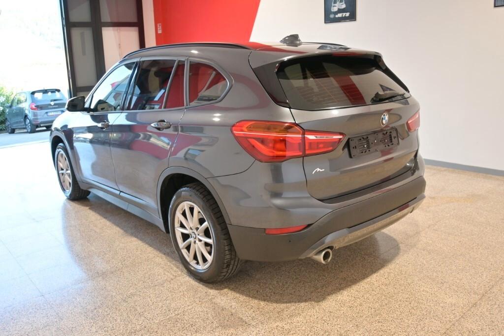BMW X1 16D 115CV 6M. S-DRIVE BUSINESS ADVANTAGE ( CRUISE - PELLE - NAVI - PARK ASSISTANT - TELECAMERA POST. - CERCHI 17 )
