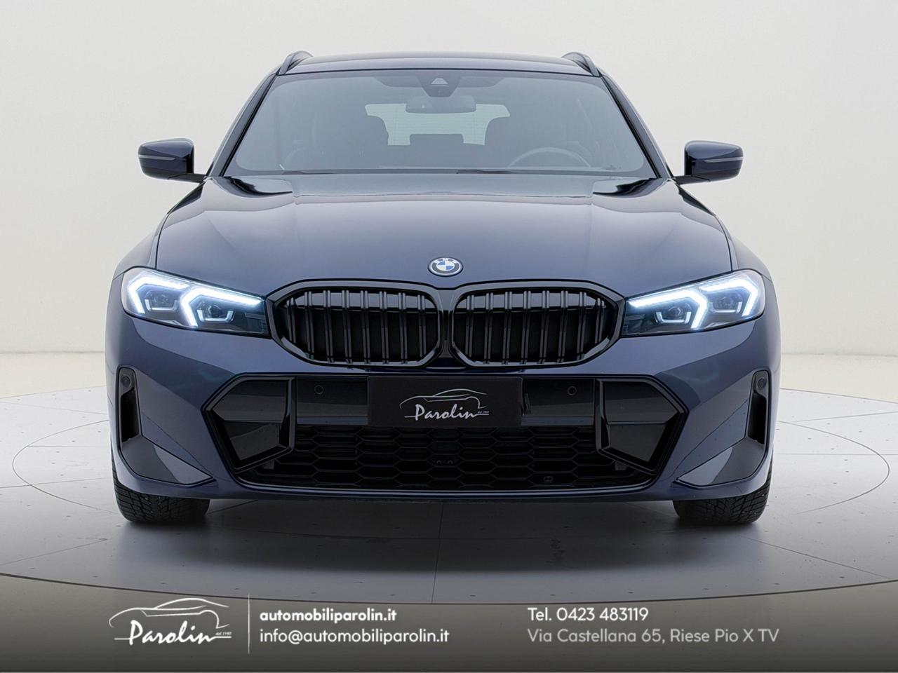 BMW Serie 3 Touring 330e Touring xDrive Msport Black pack-Tanzanite