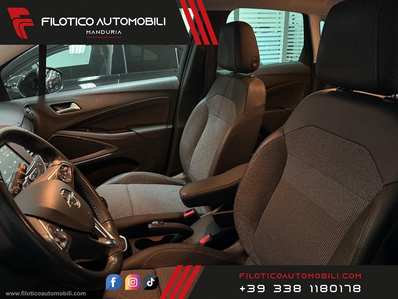 OPEL Crossland 1.5 ECOTEC D 110CV S&S Eleg. FULL OPTIONAL - CAR PLAY