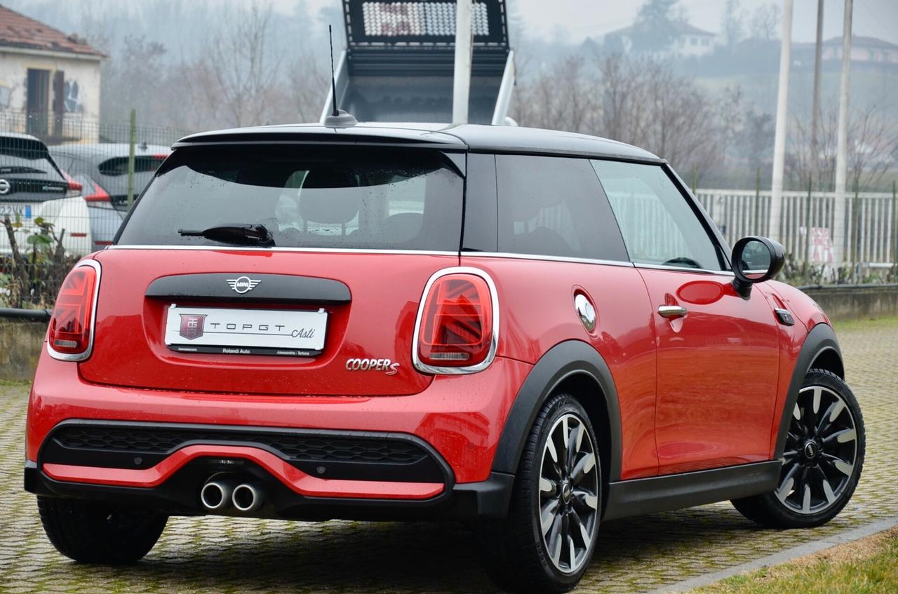 MINI 3p 2.0 COOPER S 178cv AUTO, GARANZIA UFF MINI, UNICOPROP, UFF ITALIANA, NAVI, LUCI AMBIENTE A COLORI, PERMUTE