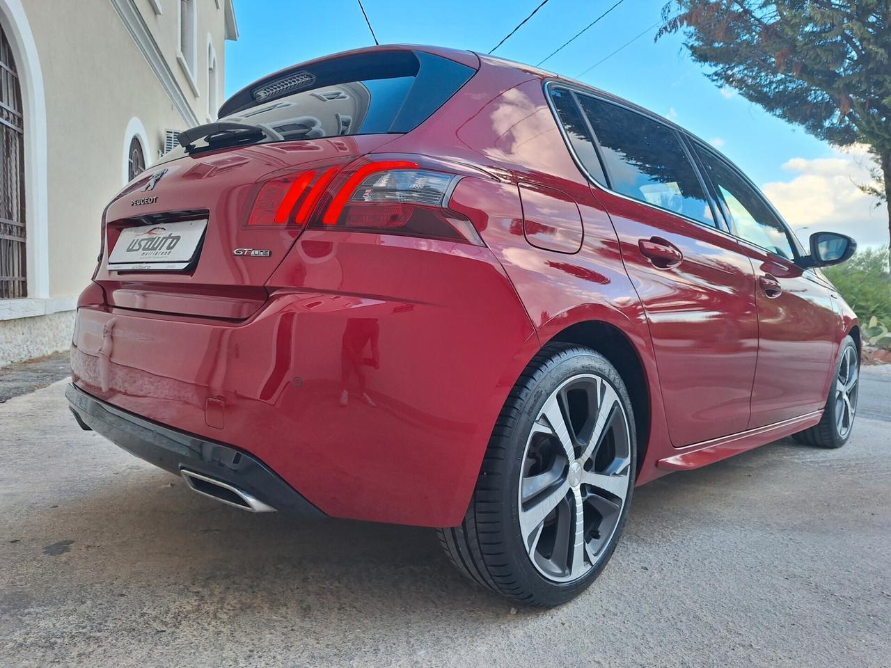 Peugeot 308 1.5 hdi "BERLINA" GT LINE NAVI 2018