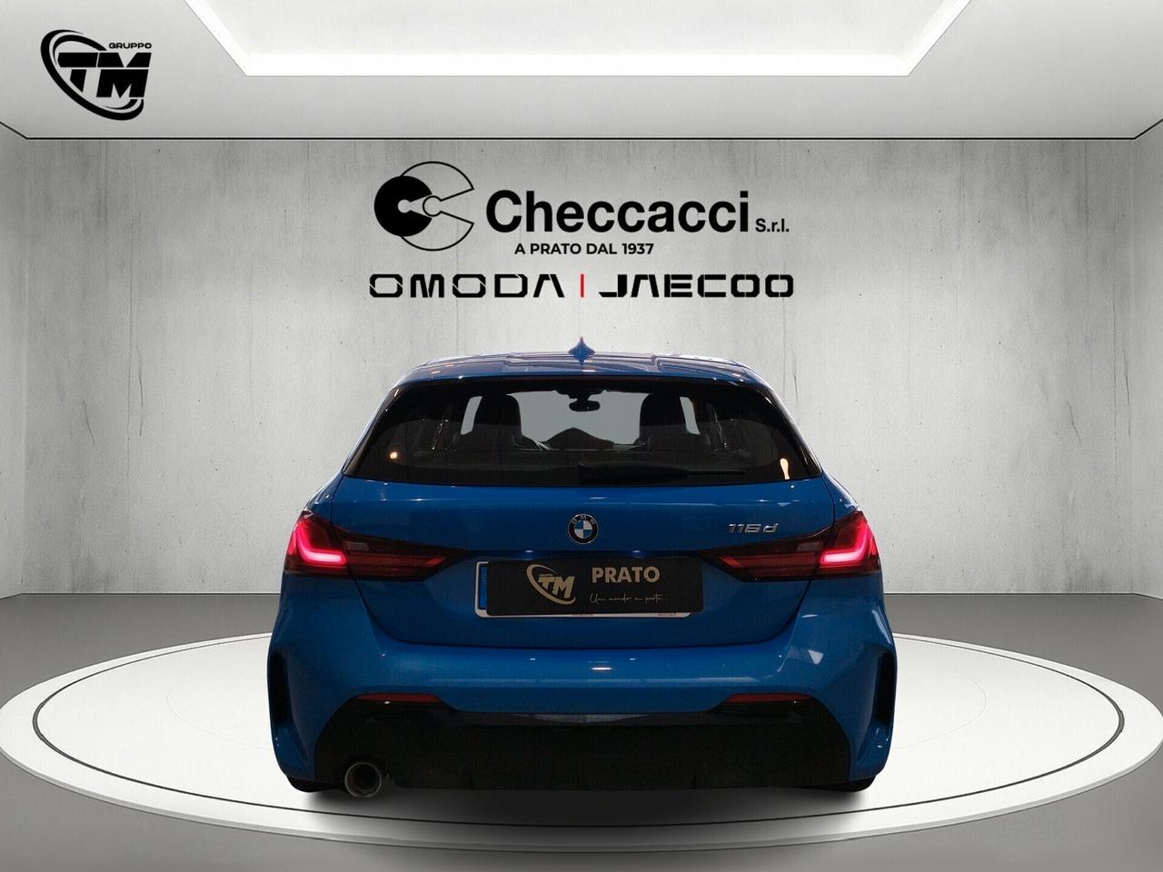 BMW 116 d Msport auto *TAGLIANDI CASA MADRE*