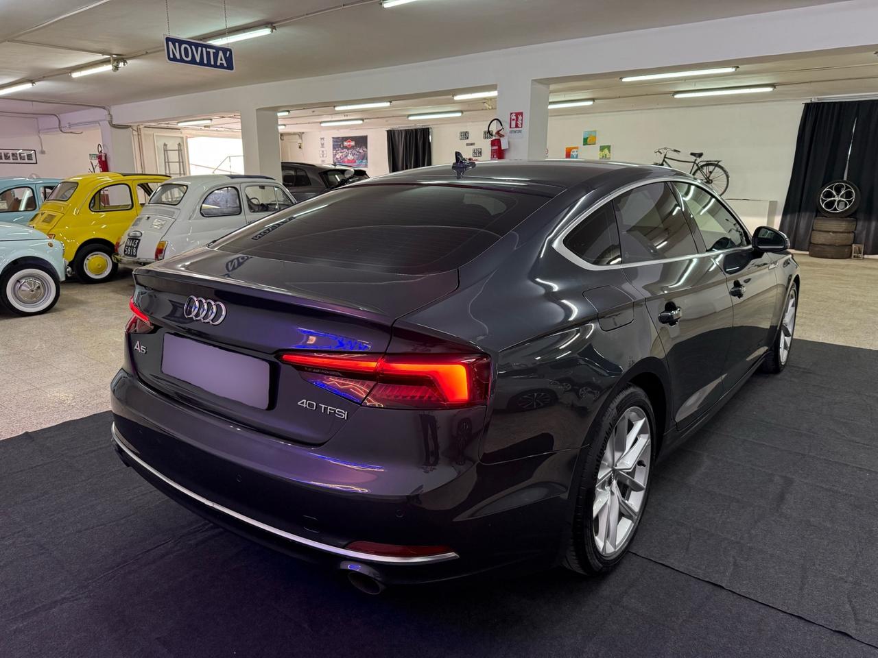 AUDI A5 2019 Sportback 40 TFSI 2.0 benzina 190cv